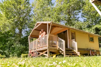 Mietunterkunft - Zelt Sahari 2 Schlafzimmer *** - Camping Sandaya Le Kerou