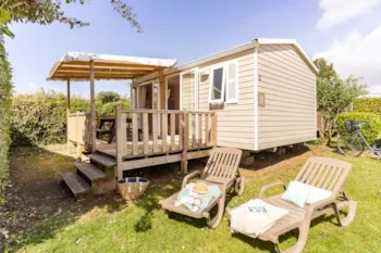 Mietunterkunft - Cottage Doëlan 2 Schlafzimmer *** - Camping Sandaya Le Kerou