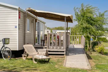 Mietunterkunft - Cottage 2 Schlafzimmer *** Behindertengerecht - Camping Sandaya Le Kerou