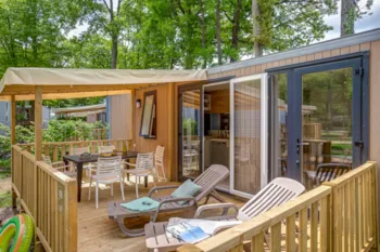 Mietunterkunft - Cottage Vue Océan 3Zi  Premium - Camping Sandaya Le Kerou
