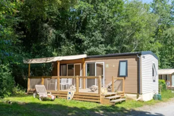 Mietunterkunft - Cottage Korrigan 2 Schlafzimmer  Premium - Camping Sandaya Le Kerou