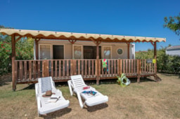 Mietunterkunft - Mobilheim Ciela Confort - 2 Schlafzimmer - Camping Avignon Parc