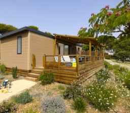 Accommodation - Mobile-Home Ciela Prestige 3 Bedrooms - Sheets, Towels And Plancha Included - Camping Avignon Parc