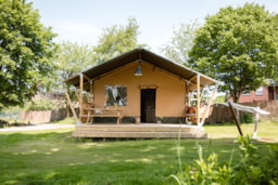 Mietunterkunft - Zelt Ciela Nature Lodge 2 Zimmer - Camping Avignon Parc