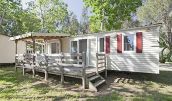 Mietunterkunft - Classic Xl | 24M² | Klimaanlage | 3 Schlafzimmer | Hochterrasse - - Camping Marina d'Erba Rossa