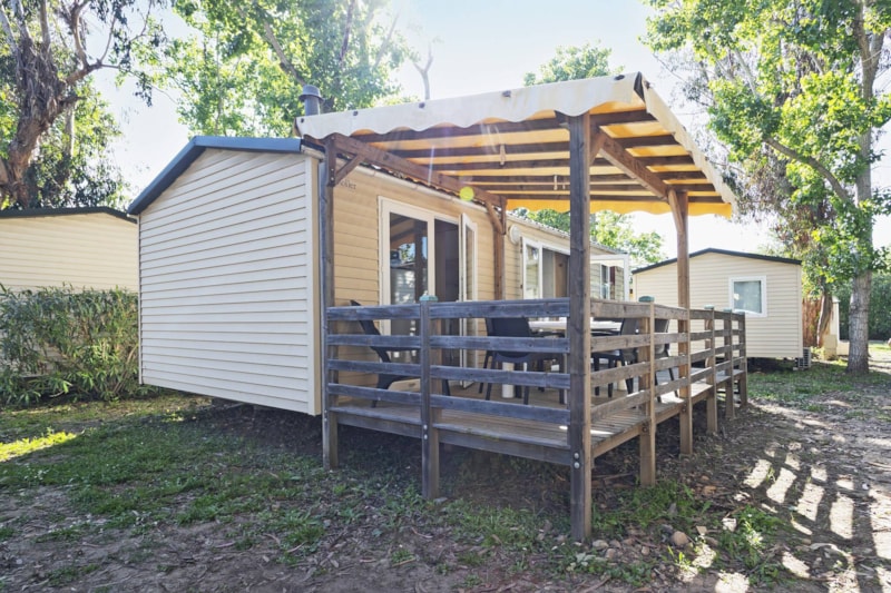 Mobil-home Comfort - 29 m²- 2 chambres- Terrasse surélevée