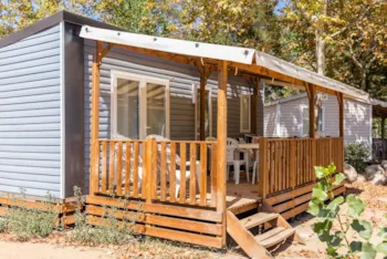 Mietunterkunft - Mobilheim Premium - 35 M²- 3 Zimmer - Hochterrasse - Homair - Camping Marina d'Erba Rossa