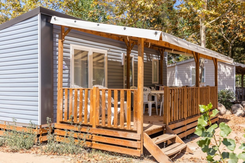 Mobil-home Premium - 35 m²- 3 chambres - Terrasse surélevée