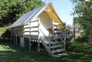 Mietunterkunft - Lodge-Zelt - Camping Du Vougot***