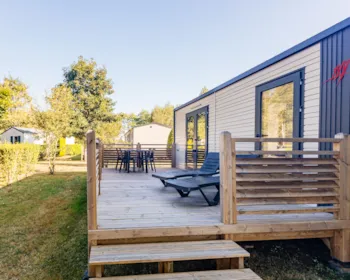 Mietunterkunft - Rapidhome 29 M² - 2 Bedrooms - Terrace - Castel Camping Château de Poinsouze