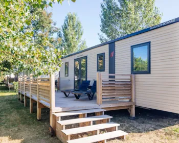 Mietunterkunft - Rapidhome 33 M² - 3 Bedrooms - Terrace - Castel Camping Château de Poinsouze