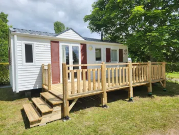 Mietunterkunft - Mobilheim - 2 Zimmer - 1 Badezimmer - Louisiane Oceane - Castel Camping Château de Poinsouze