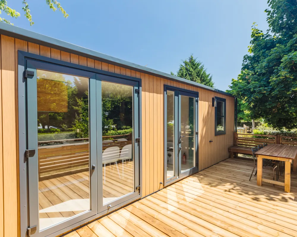 Location - Mobil Home Premium - O'hara 40M² - 3 Chambres - 2 Salles De Bain - Castel Camping Château de Poinsouze