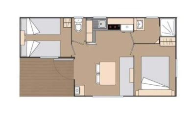 Mobile home Grand  Confort SUN ROLLER ANCIEN