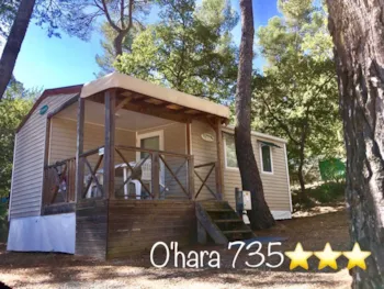 Mietunterkunft - Mobilheim Grand Confort  O'hara 734T - Camping le Devançon