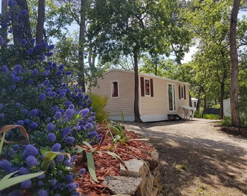 Location - Mobile Home Confort Domino - Camping le Devançon