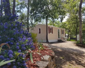 Mietunterkunft - Mobilheim Confort Domino - Camping le Devançon
