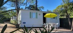 Huuraccommodatie(s) - Stacaravan  Confort Super Mercure - Camping le Devançon