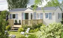 Mietunterkunft - Cottage Le Carpe 3 Zimmer - Camping La Ferme de Bouzencourt