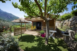Location - Chalet Monte Rossu Luxe - 45M² - 3 Chambres - Camping Les Oliviers