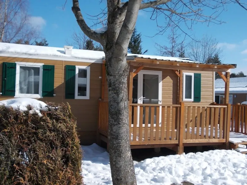 Chalet Mobile Bermude 30M² + Terrasse De 15M²