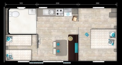 Chalet Mobile Ibiza Espace - 31M² + 15m² covered terrace — 5