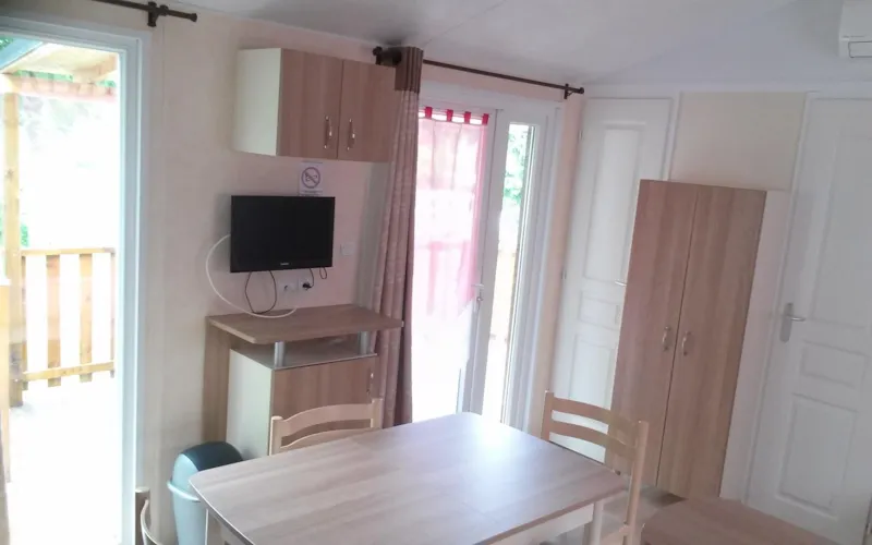 Chalet Mobile Nirvanna 33M² + Terrasse Semi-Couverte De 15M²