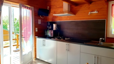 Chalet Tradition confort - 21m² + Mezzanine + 12m² Terrace — 2