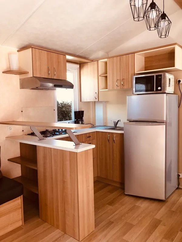 Chalet Mobile Nirvanna 33M² + Terrasse Semi-Couverte De 15M²