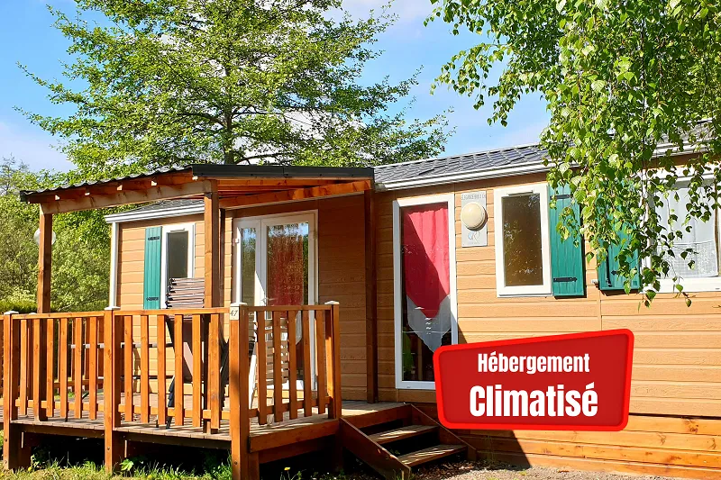 Chalet Mobile Nirvanna 33M² + Terrasse Semi-Couverte De 15M²
