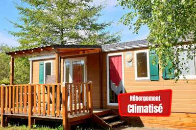 Nirvanna Mobile Chalet -33m² + 15m² semi-covered terrace — 1