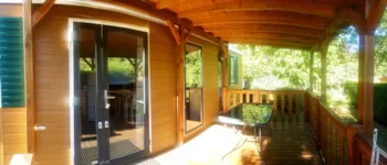 Mietunterkunft - Chalet Mobile Santa Fé 30 M² (2 Zimmer + Terrasse) - Camping Bois de Gravière