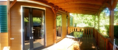 Mobile Chalet Santa Fé - 31 m² + 15m² semi-covered terrace — 1