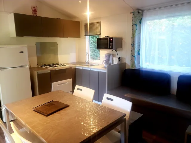 Chalet Mobile Santa Fé 31 M² + Terasse De 15M² Semi Couverte