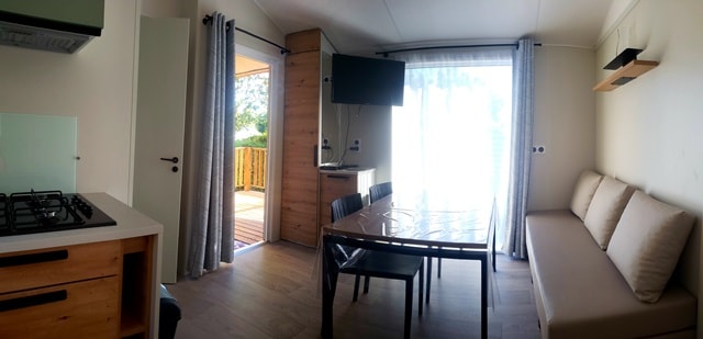 Chalet-Mobil Malaga 25M² + Terrasse 4 Pers