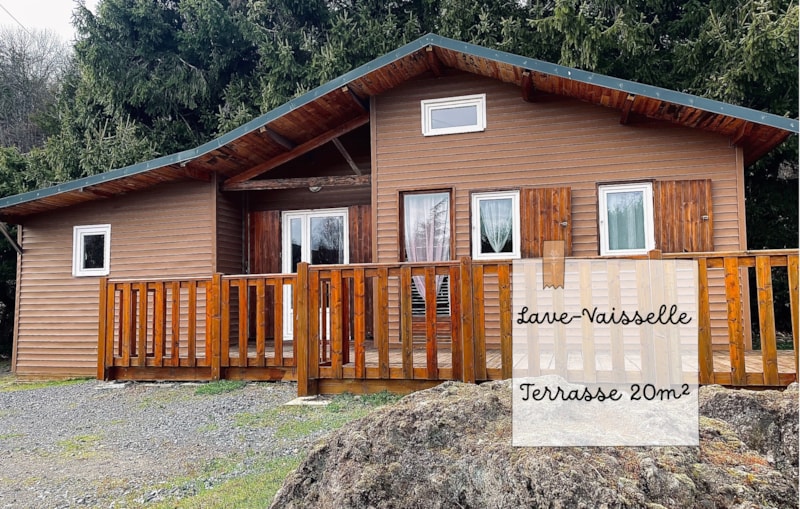 Chalet tradition 40m² + Mezzanine (3  Camere + Mezzanine + terrazza)