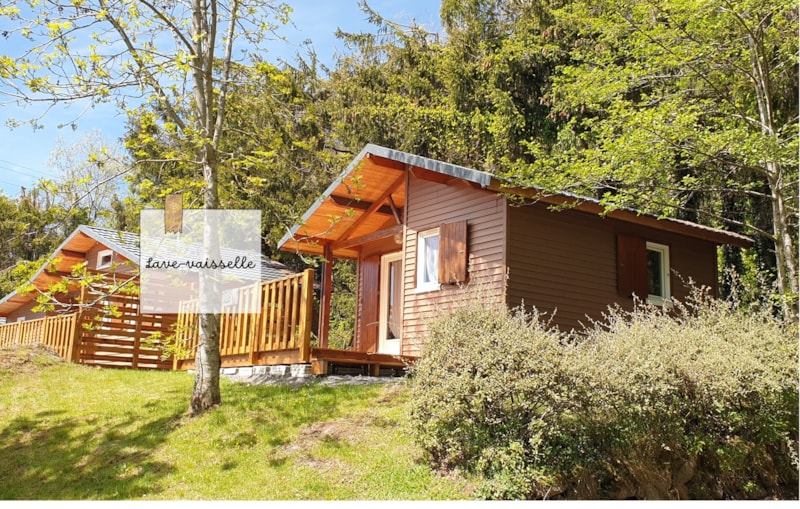 Chalet Tradition 4 personnes confort 21m² (1 Zimmer + Mezzanine + Terrasse)