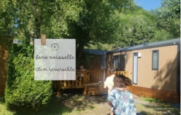 Mietunterkunft - Chalet Mobile Bahia 27M² (2 Zimmer + Terrasse) - Camping Bois de Gravière
