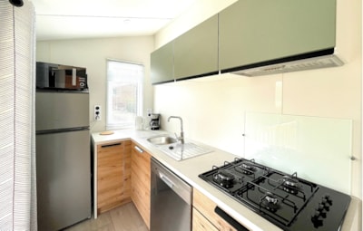 Chalet-Mobil Bergamo - 33m² + terrace — 2