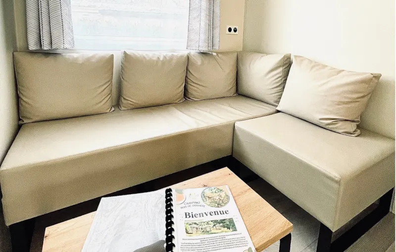 Chalet-Mobil Bergame 33M² + Terrasse