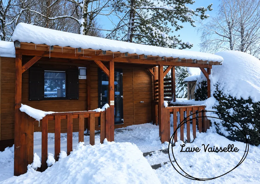 Location - Le Petit Modulo - 20M² + Terrasse Couverte De 15M² - Camping Bois de Gravière