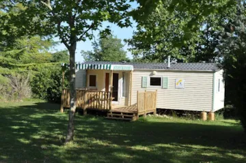Location - Mobilhome Beynac, 25.8 M², 8.60X3, Terrasse Couverte - Camping Brantôme Far Ouest