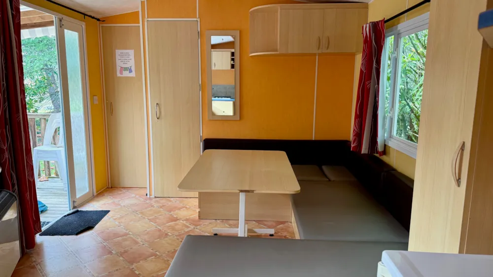 Location - Mobilhome Privilège -  2 Chambres - 5 Personnes - 28M² - Camping Brantôme Far Ouest