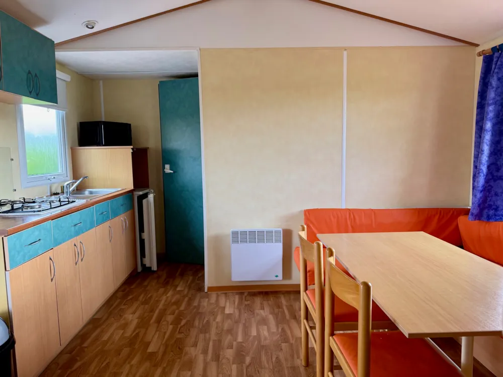 Location - Mobilhome Privilège  - 2 Chambres-  6 Personnes - 28M² - Camping Brantôme Far Ouest