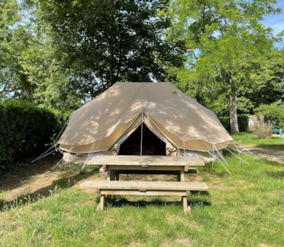 Glamping tent