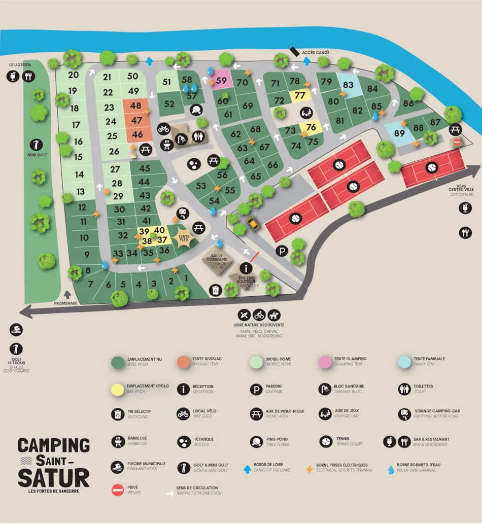Camping Les Portes de Sancerre
