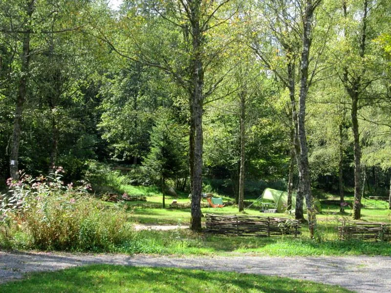 Emplacement - Forfait Individuel: Tente + Vélo Ou Moto (Sans Électricité) - Camping du Mettey****