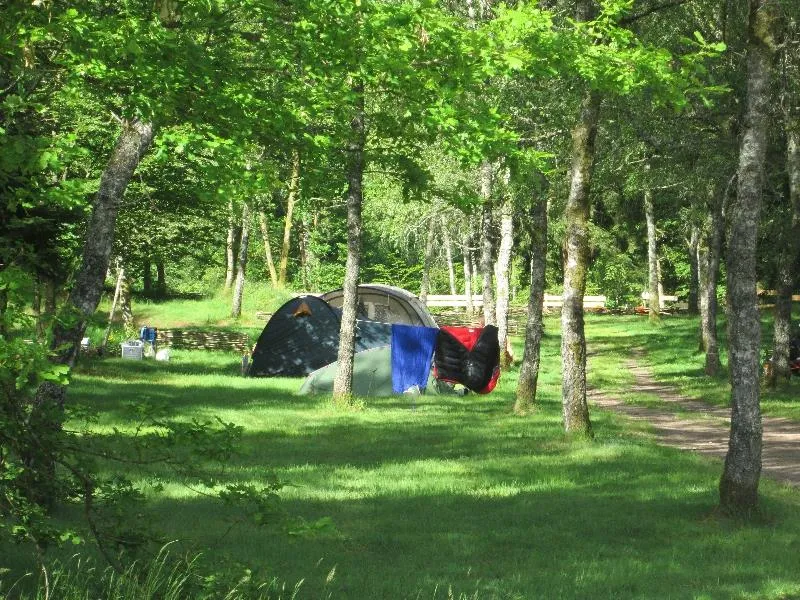 Emplacement - Forfait A: Emplacement 2 Personnes - Sans Electricité - Tente- Camping Car - Caravane- Parking - Camping du Mettey****