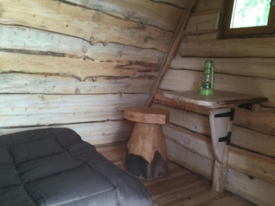 Hut RANDONNEUR - equipped with a double bed and camping equipment — 3