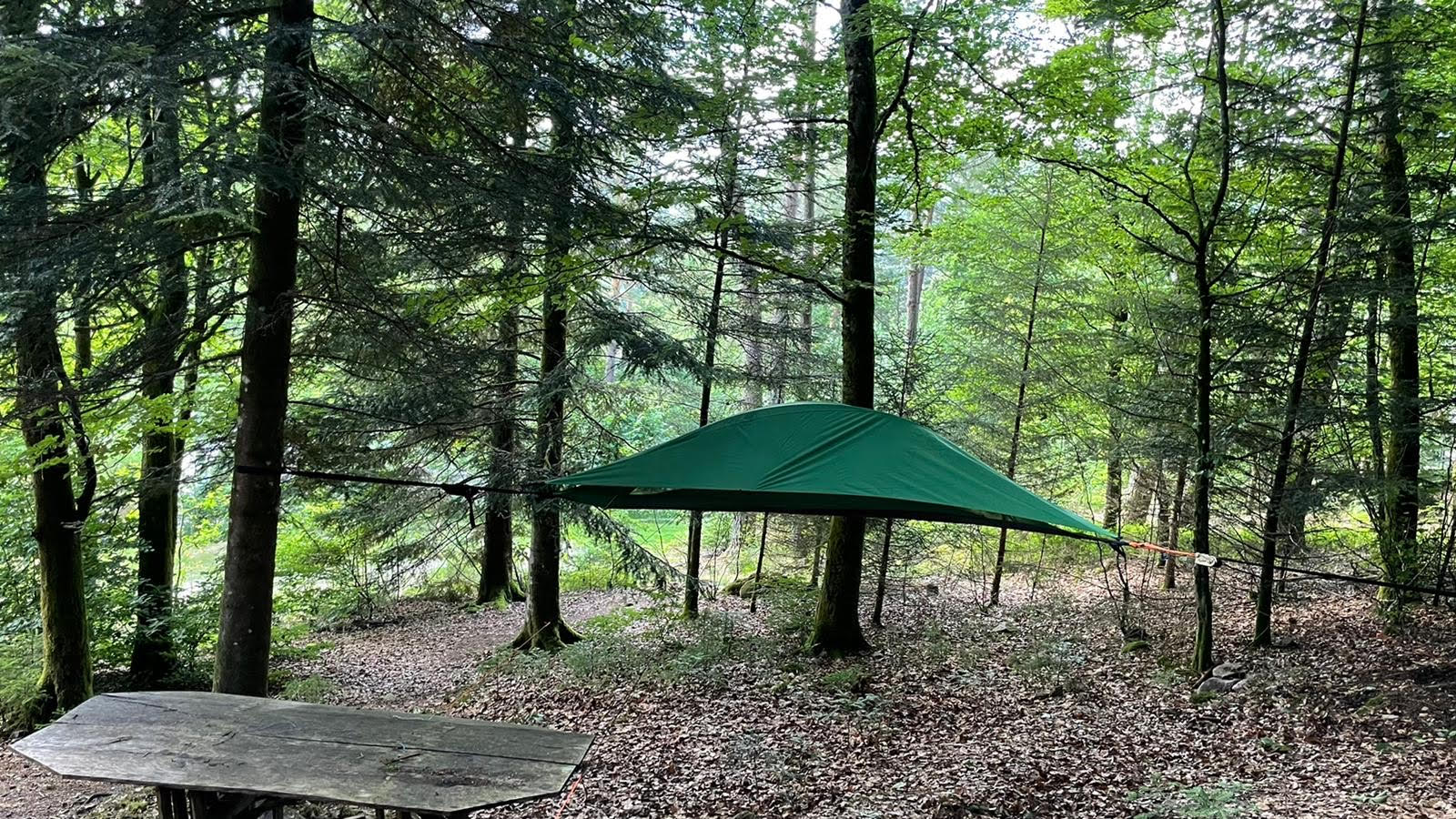 Location - Tente Suspendue - Camping du Mettey****